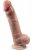 Premium Real Skin Dildo med pung 23 cm