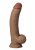 Shaft Vibrating Dildo Model C 9,5 Inch, Oak