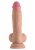Shaft Liquid Silicone Dildo with balls Model A 8,5 Inch, Pine