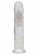 Realrock LED Vibrating Straight Cock 18 cm