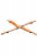 Radiant Glow in the Dark Hog Tie, Orange