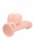 Realrock Dual Density Vibrating Dildo 15 cm