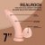 Realrock Dual Density Vibrating Dildo 18 cm