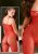 Röd Catsuit