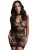 Mini Dress with Lace-Pattern