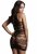 Mini Dress with Lace-Pattern