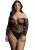 Wonder Rhinestone Bodysuit - Queen Size