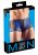 Blue and black men pants