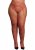 Fishnet and lace garterbelt stockings, red - Queen Size