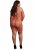 Long-Sleeved Net Mini Dress, red - Queen Size