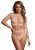 Two Piece Set Fishnet And Fence Net, beige