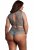 Two Piece Set Fishnet And Fence Net, blue - Queen Size
