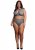 Two Piece Set Fishnet And Fence Net, blue - Queen Size