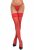Hold-Up Stockings Red