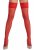 Hold-Up Stockings Red