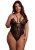Wireless Lace Bodysuit with Adjustable Sliders - Queen Size