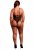 Lace Underwired Open Cup Bodysuit with Adjustable Sliders - Queen Size