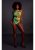 Body with grecian neckline - Neon Green