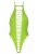 High-Cut Body - Neon Green