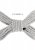 Ouch! Bondage Rope 10 m - Silver