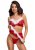Cottelli X-Mas Top and Mini Skirt Set