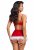 Cottelli X-Mas Top and Mini Skirt Set
