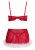 Cottelli X-Mas Top and Mini Skirt Set