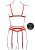 Stupid Cupid Heart Open Set Red Queen Size