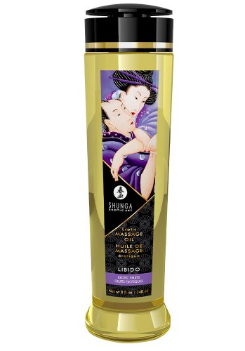 Shunga Massageolja Libido, Exotic Fruits | Massageolja Oljebaserad | Intimast