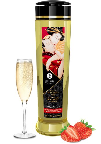 Shunga Massageolja Romance, Strawberry Wine
