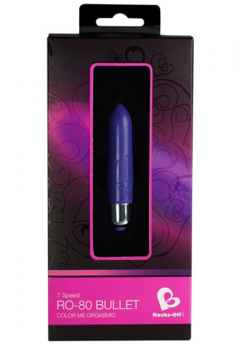 RO-80 mm 7 speed Bullet - Colour me orgasmic