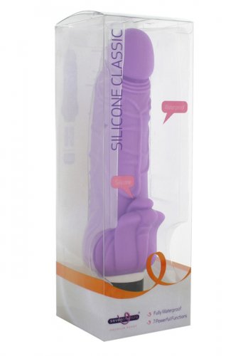 Classic Silicone Purple Massager No.3