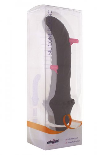 Classic Silicone Black G-Massager