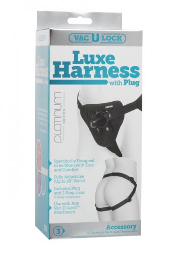 Vac-U-Lock Luxe Harness with plug