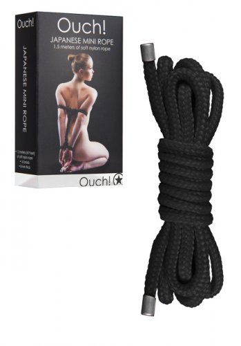 Japanese Mini Rope 1,5 m Black