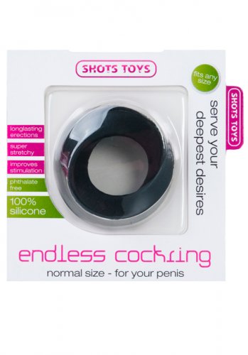 Endless Cockring Medium Black