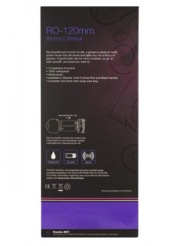 RO-120 mm 10 Speed Bullet - Rosa