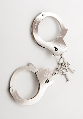 You are mine, Metal Handcuffs