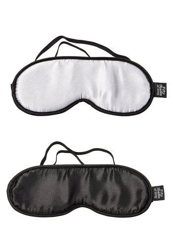 No Peeking, Soft Twin Blindfold Set