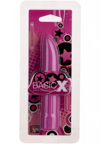 BasicX vibrator 13 cm - Purple