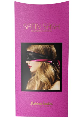 Adrien Lastic Blindfold Satin Sash