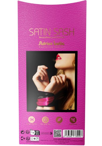 Adrien Lastic Blindfold Satin Sash