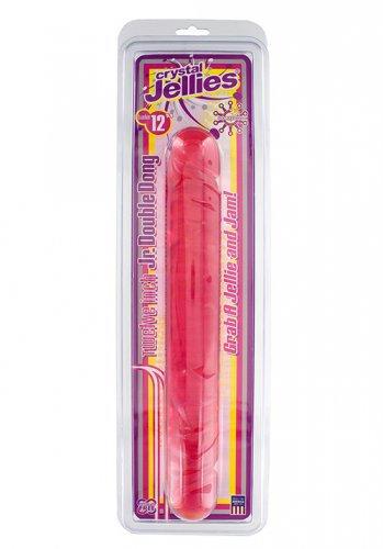 Classic Double Dong 12 tum Pink