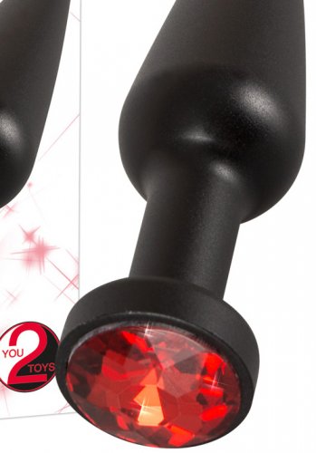 Aluminium Butt Jewellery Black