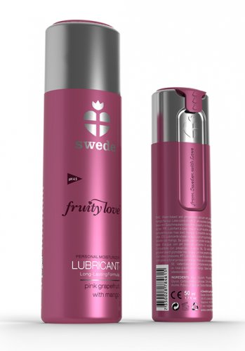 Fruity Love Glidmedel Pink grapefruit with mango, 100 ml
