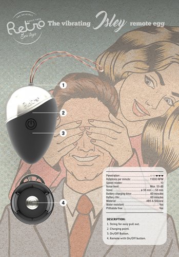 Retro - Isley Wireless Egg, Purple