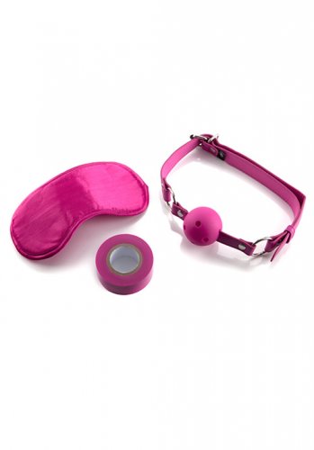 Ouch Bondage Set, Pink