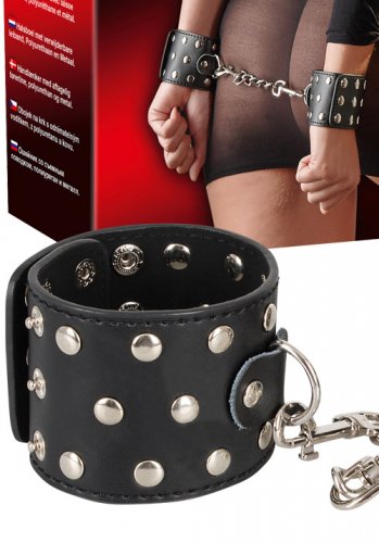 Handcuffs with Decorative Studs