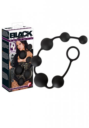 Black Velvets Anal Beads