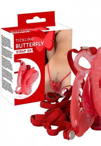 Tickling Butterfly Strap-On